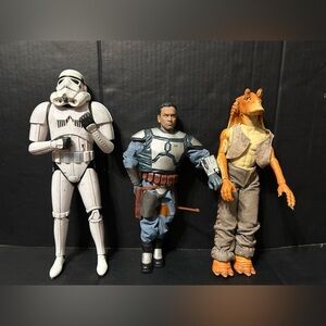 Vintage Star Wars Figures Lot Of 3